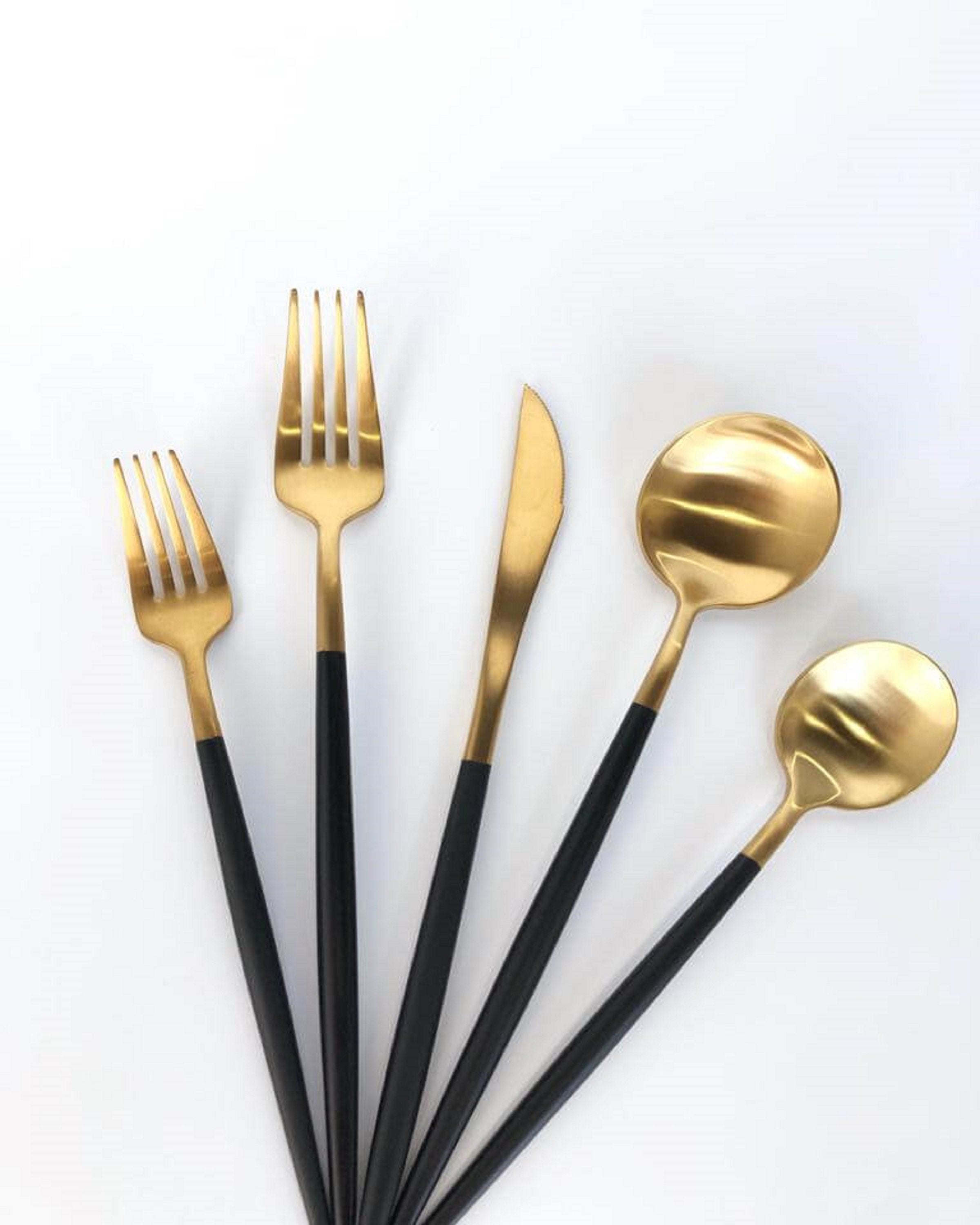 Luxury Golden Cutlery