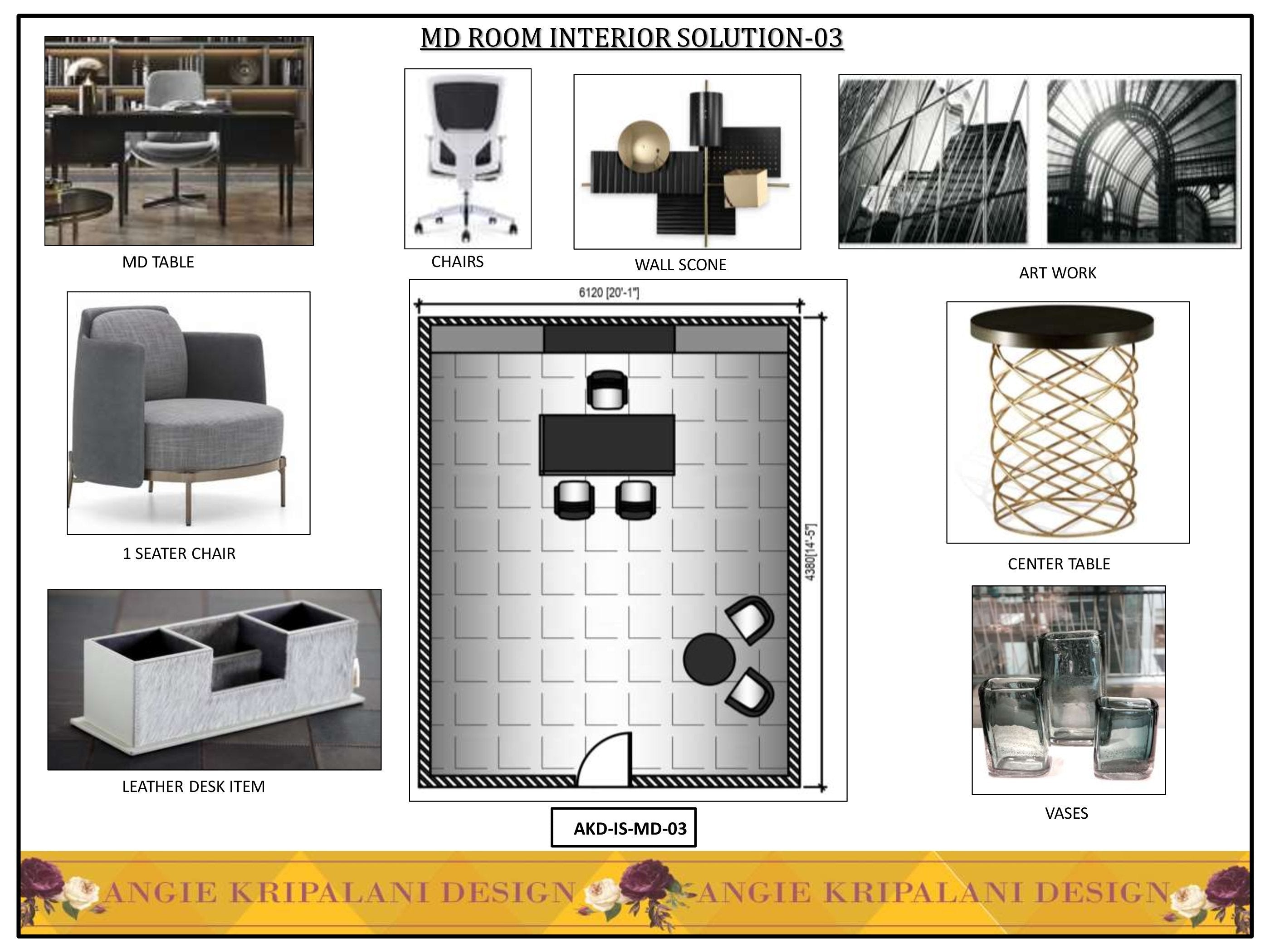 Best Md Office Interior Design Services By Angie Kripalani Design ...