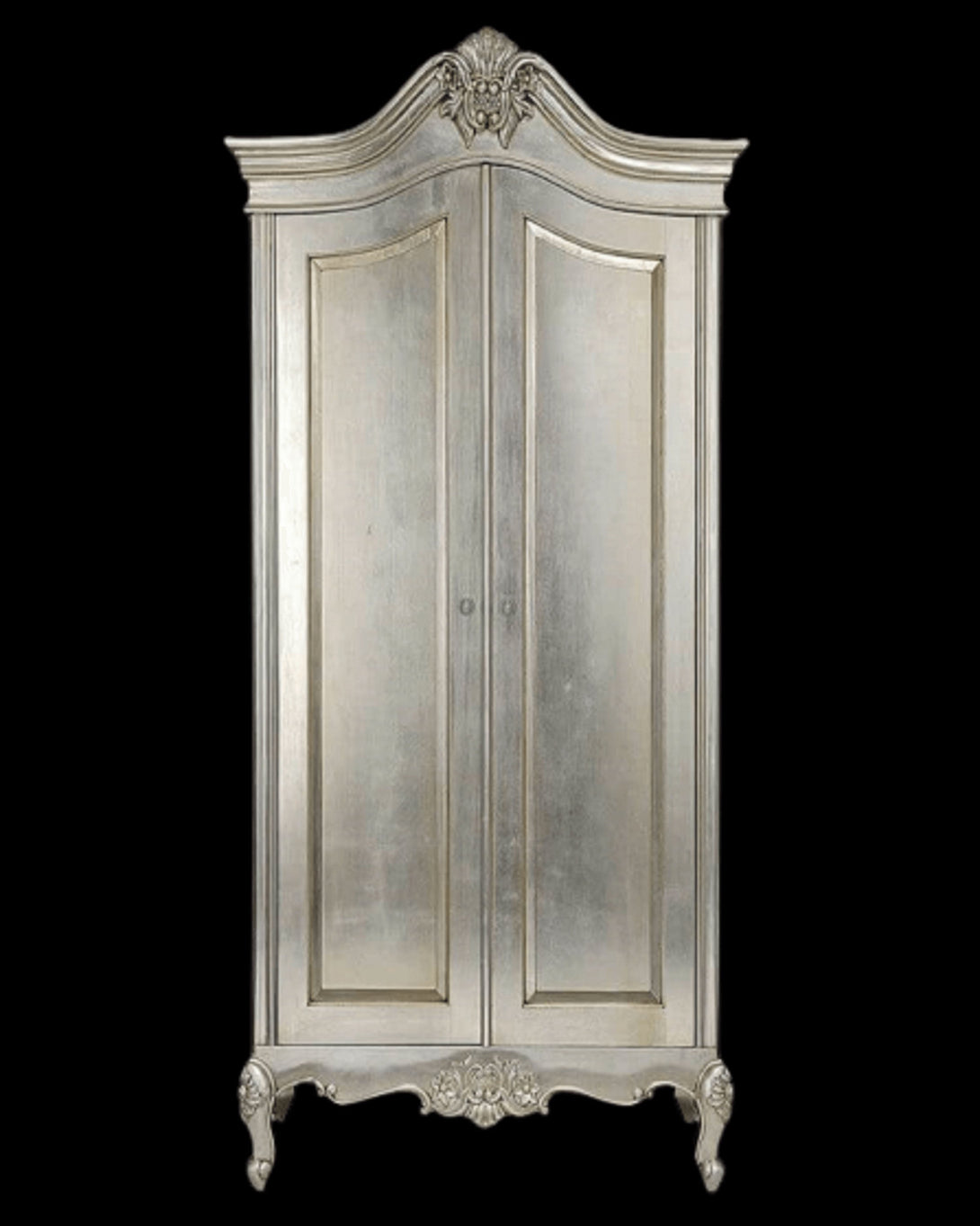 Luxury silver leaf wardrobe