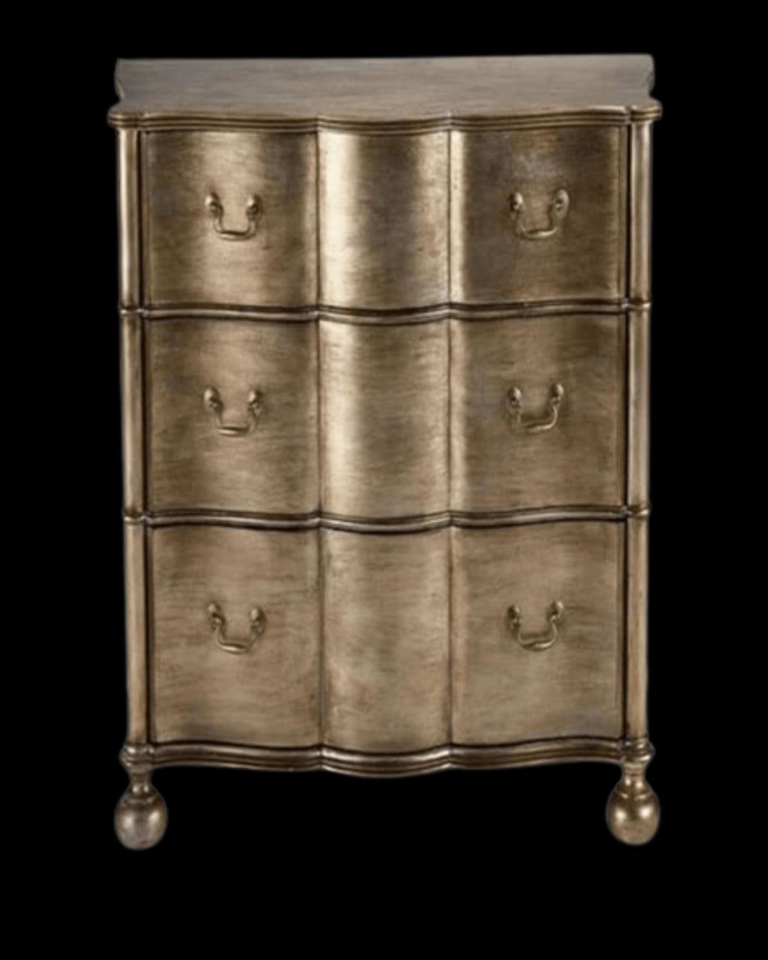 Luxury gold leaf  console