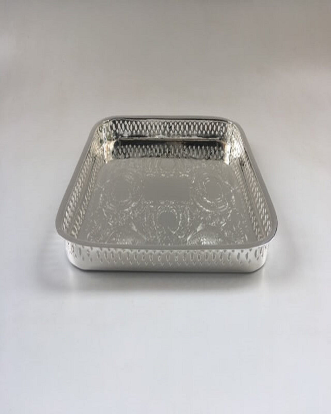 Luxury Classic Silver Plated Tray