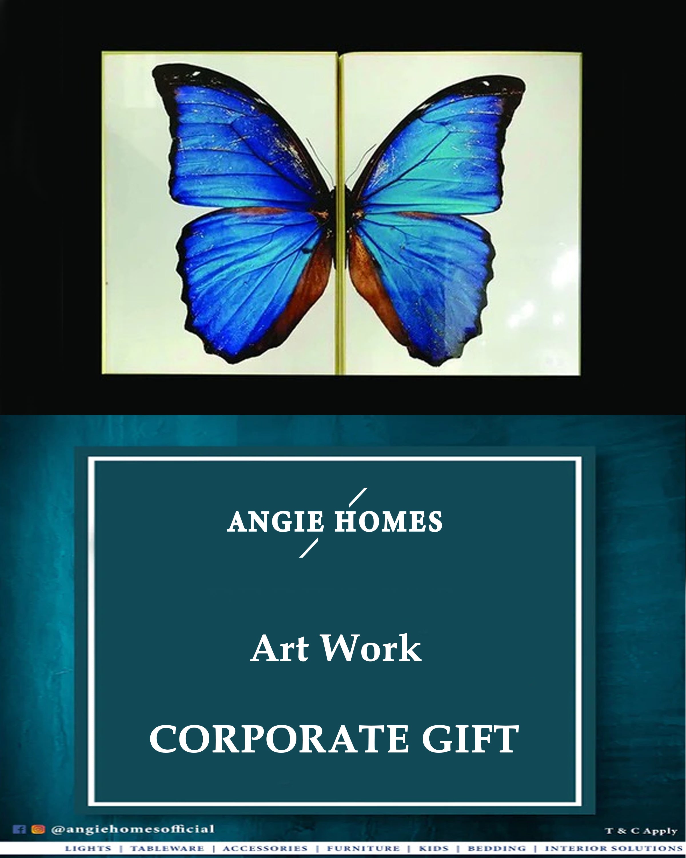 Art Work for Wedding, House Warming & Corporate Gift ANGIE HOMES