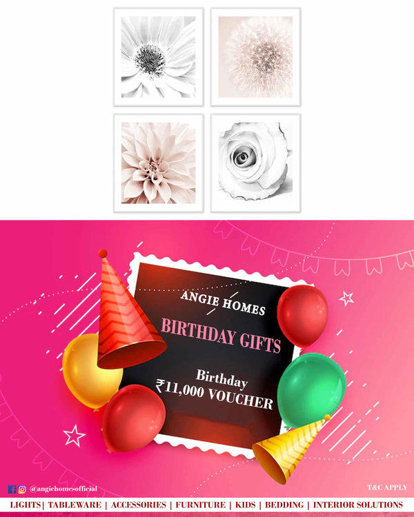 Birthday Gifts Card Voucher for Multi Design Art Work ANGIE HOMES