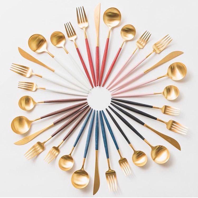 Luxury Golden Cutlery