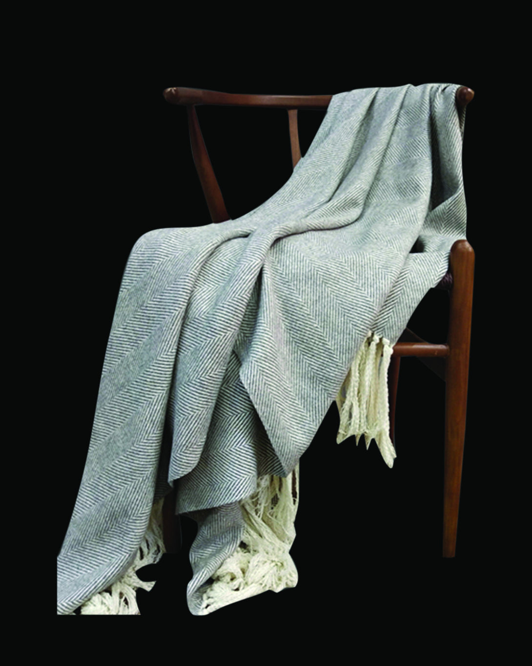 Luxury Blue throws & blankets