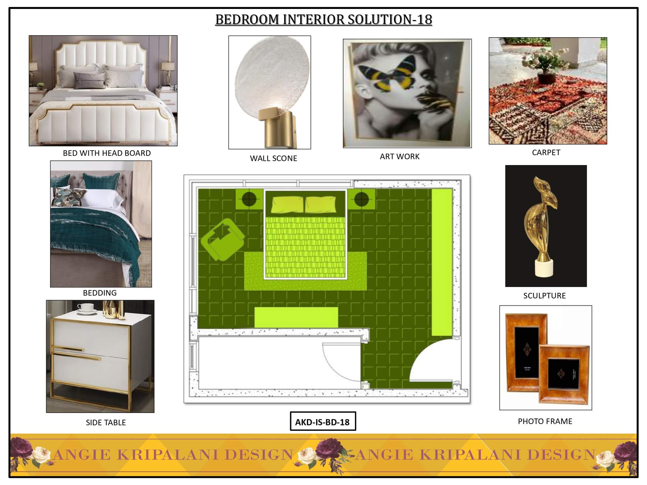 Luxury Bedroom Interior Design Solution