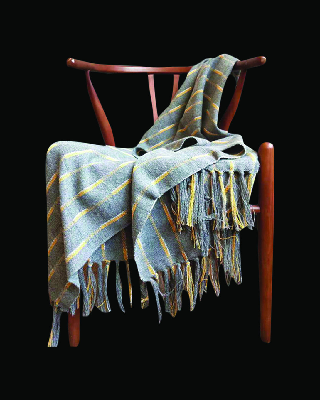 Bloom Blue Luxury Throw & Blanket