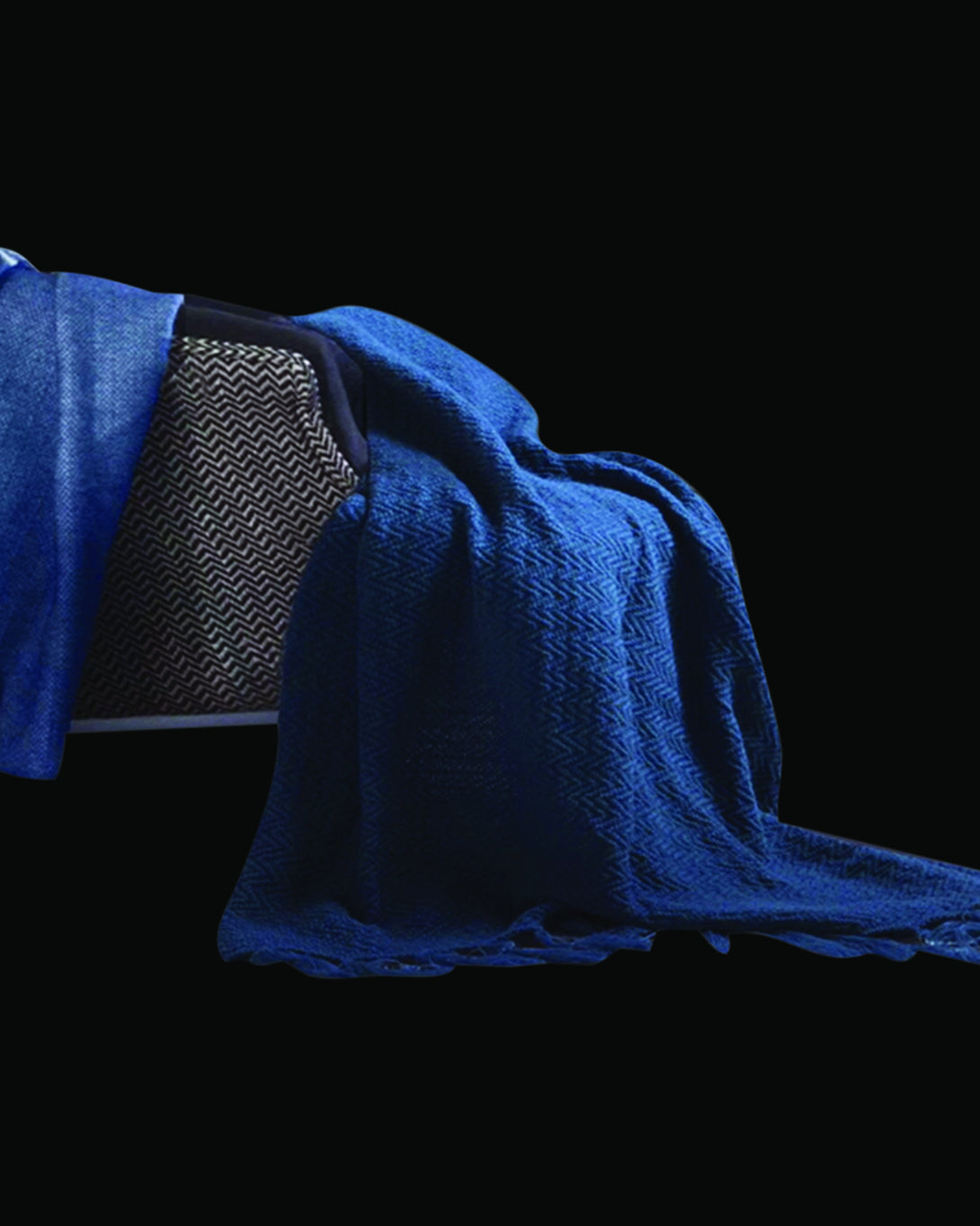 Boulder Blue Throw and Blanket