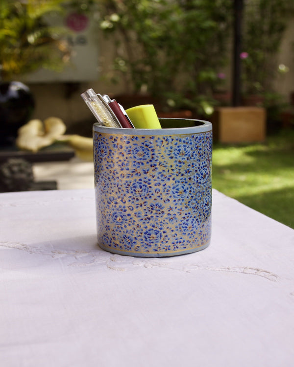 Kashmiri Paper Mache Pencil Cup