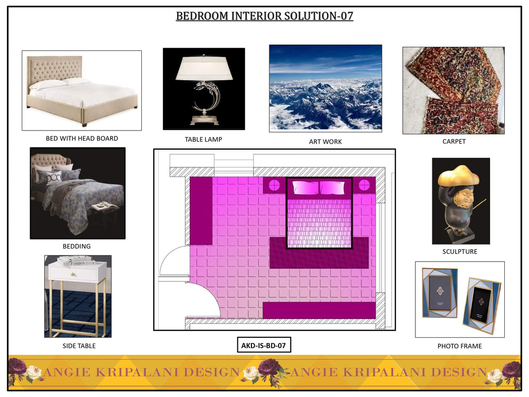 Luxury Bedroom Interior Design Solution