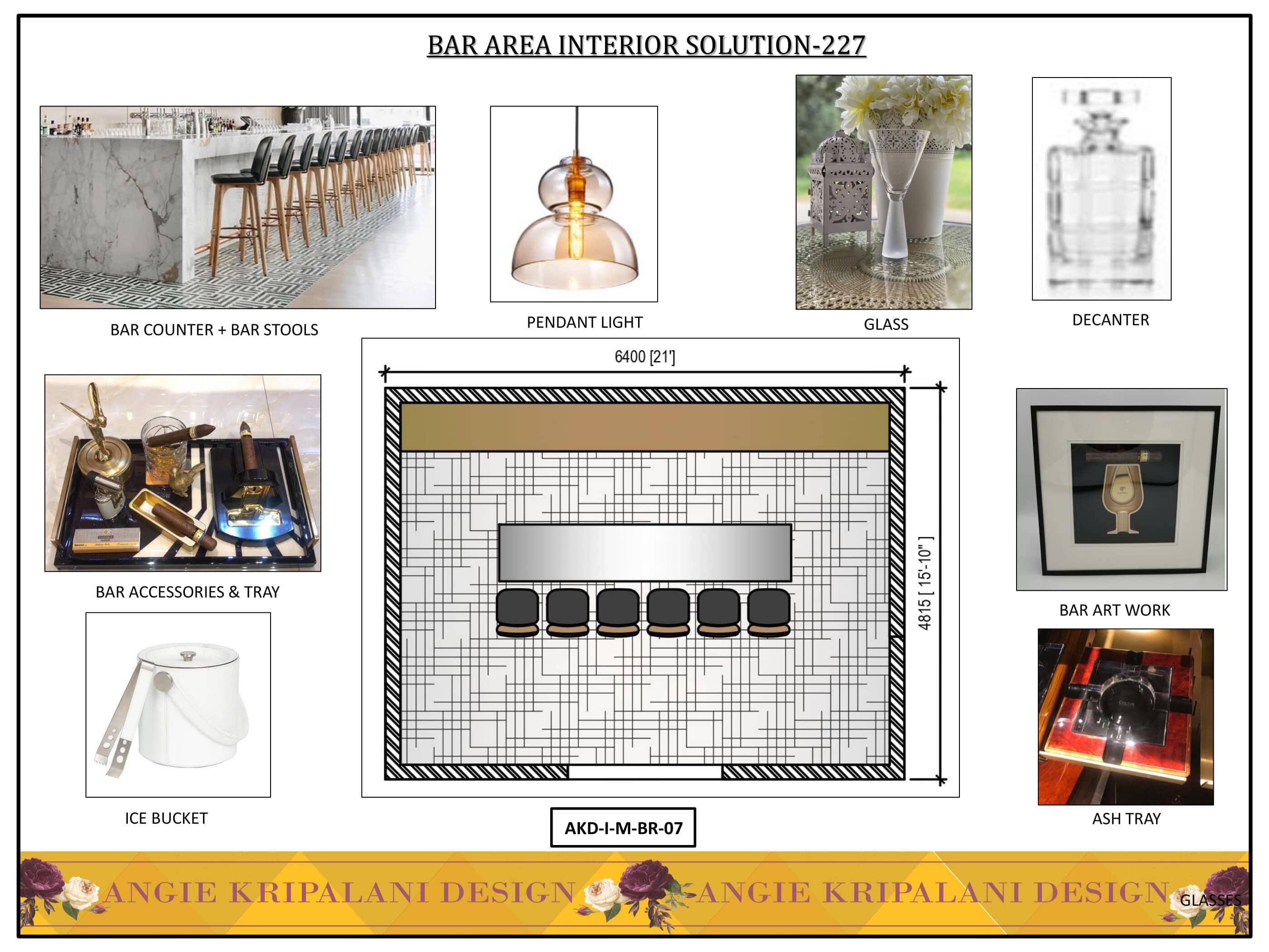 Restaurant Bar Interior Design And Decoration - Angie Kripalani Design ...