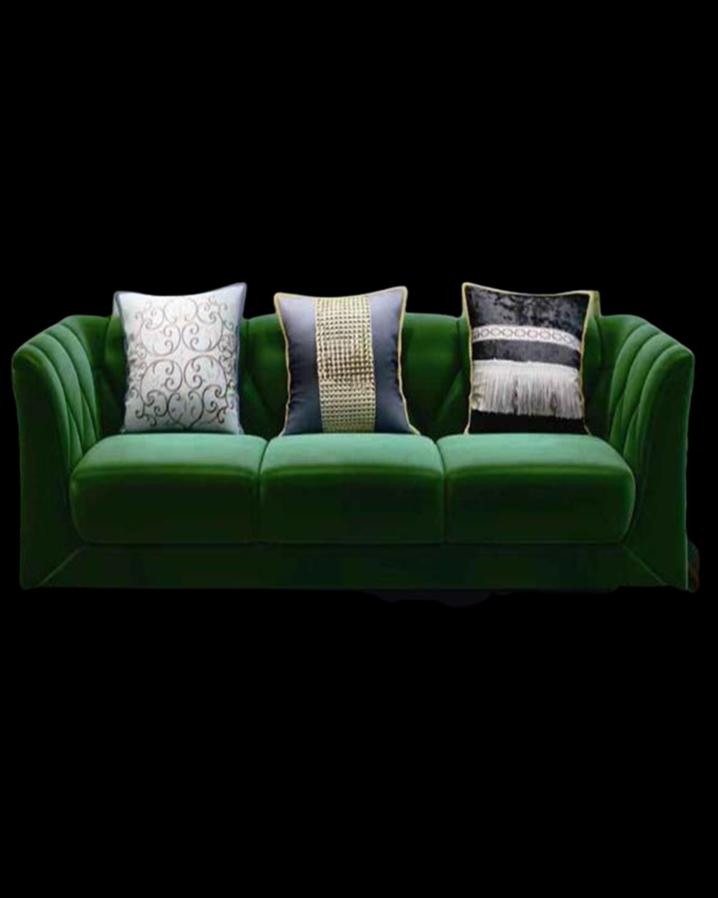 Brady Green Sofa
