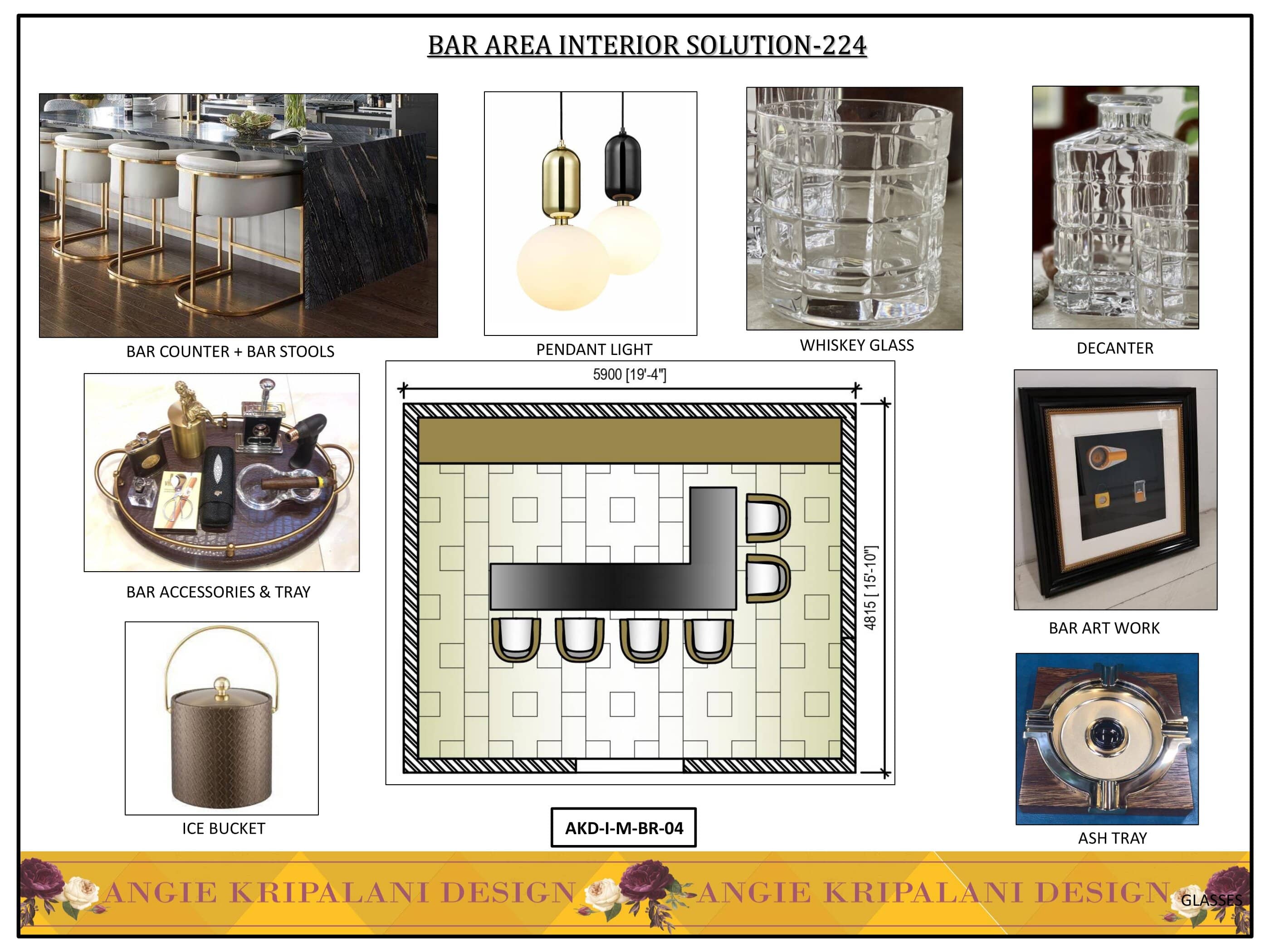 Budget Friendly Kitchen Bar Interior Design And Decoration – ANGIE HOMES