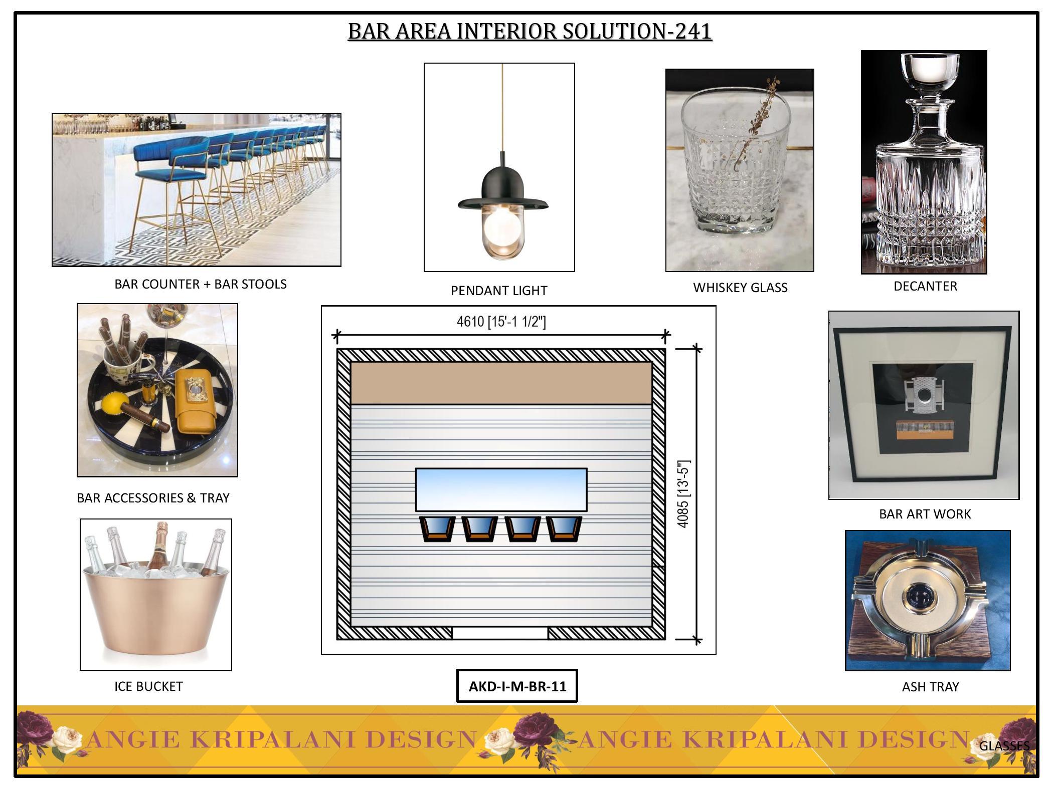 Best Budget Luxury Bar Interior Designers and Decorator – ANGIE HOMES