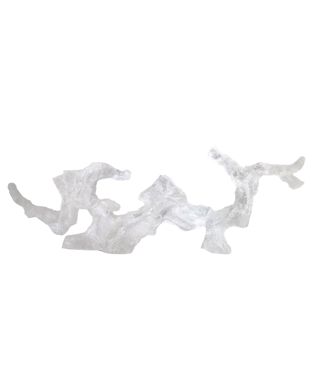 Transparent Carter Crystal Sculpture