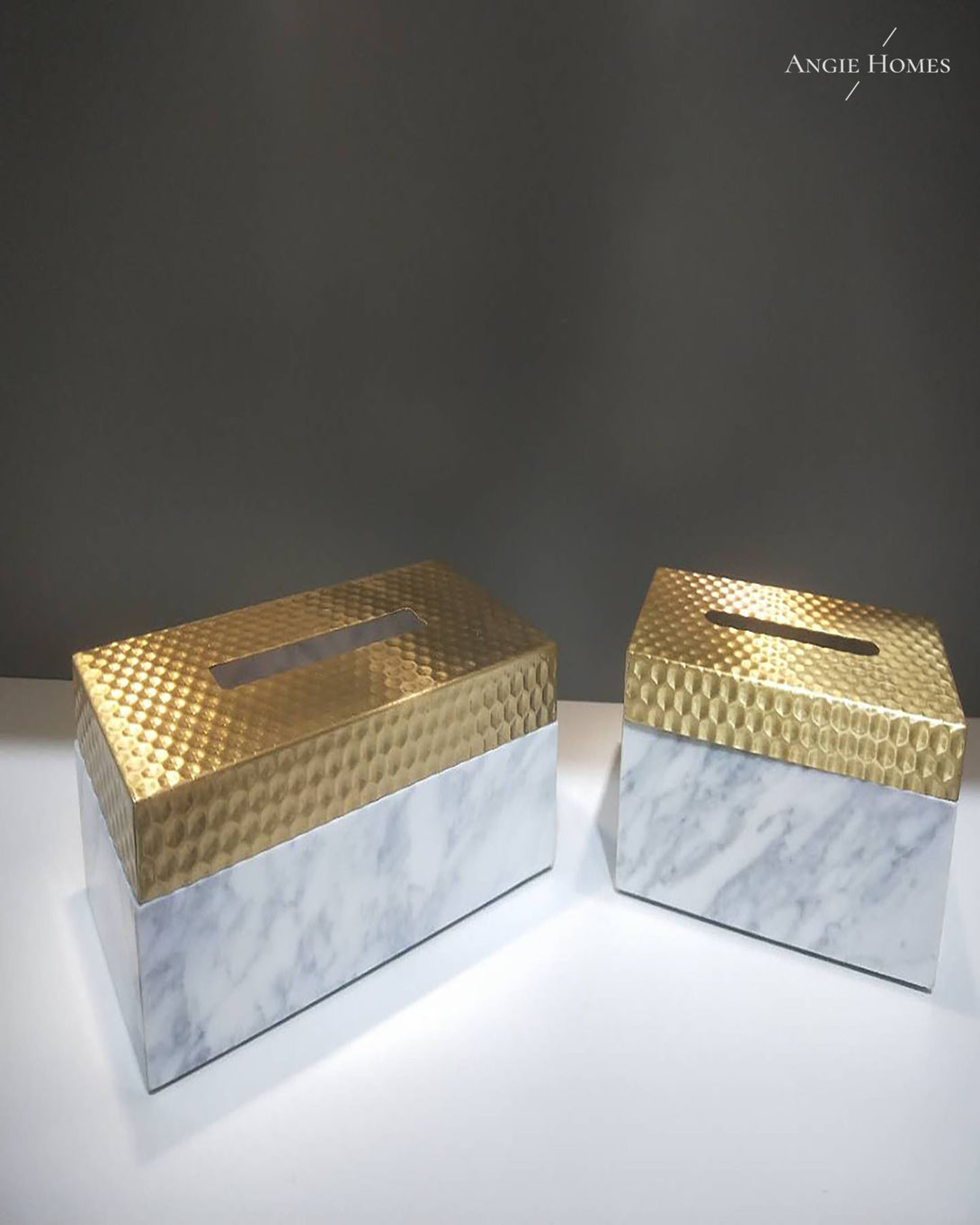 Leather Tissue Holder Box