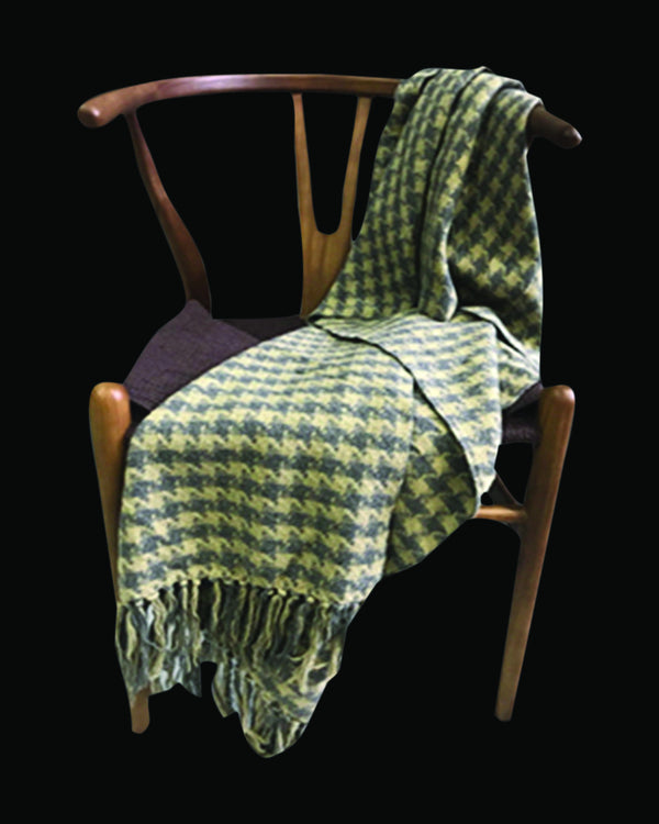 Cisco Luxury Grey & Yellow Throw & Blanket