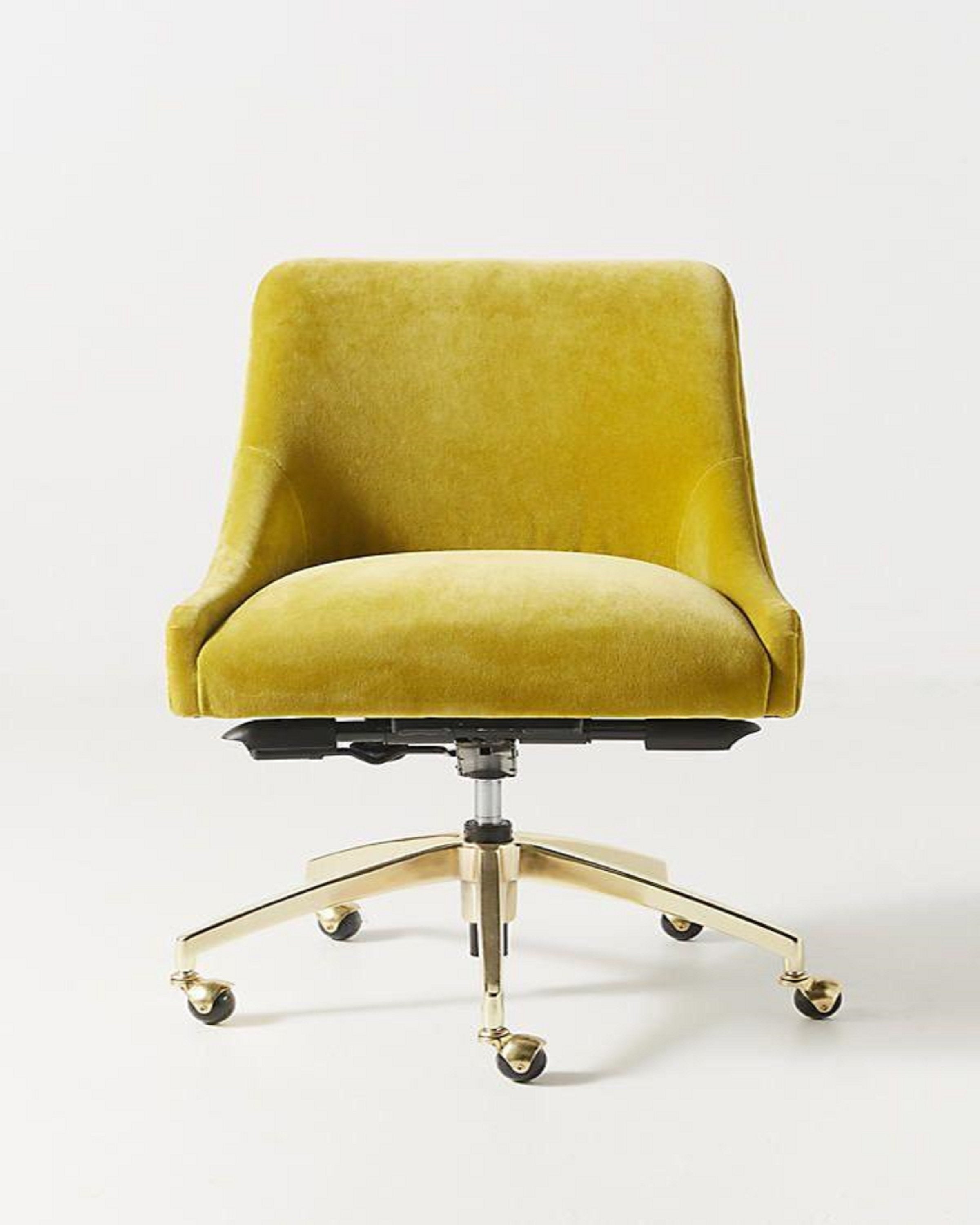 Colony Computer Chair Buy Luxury Clony Yellow Chair Online - Angie Homes – ANGIE HOMES