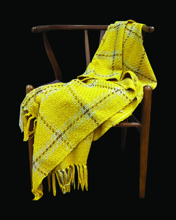 Crispin Luxury Grey Throw & Blanket