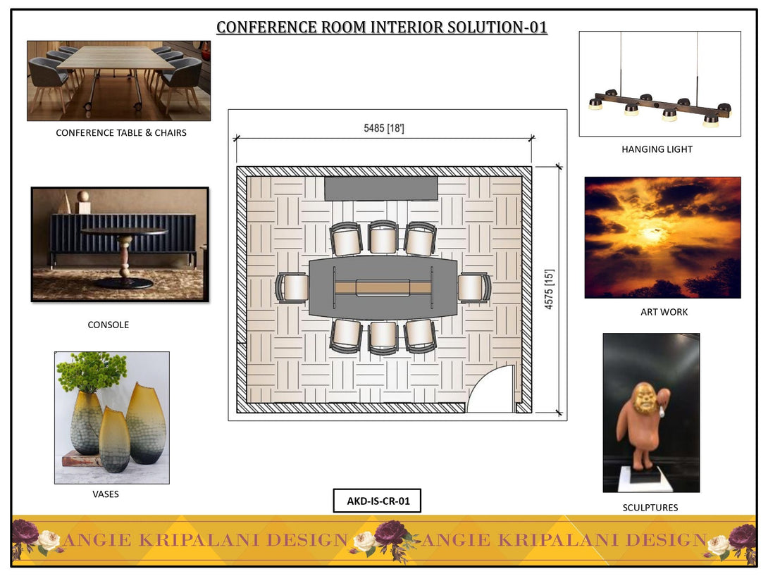Luxury Conference Interior Design Solution