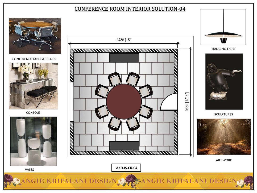 Luxury Conference Interior Design Solution