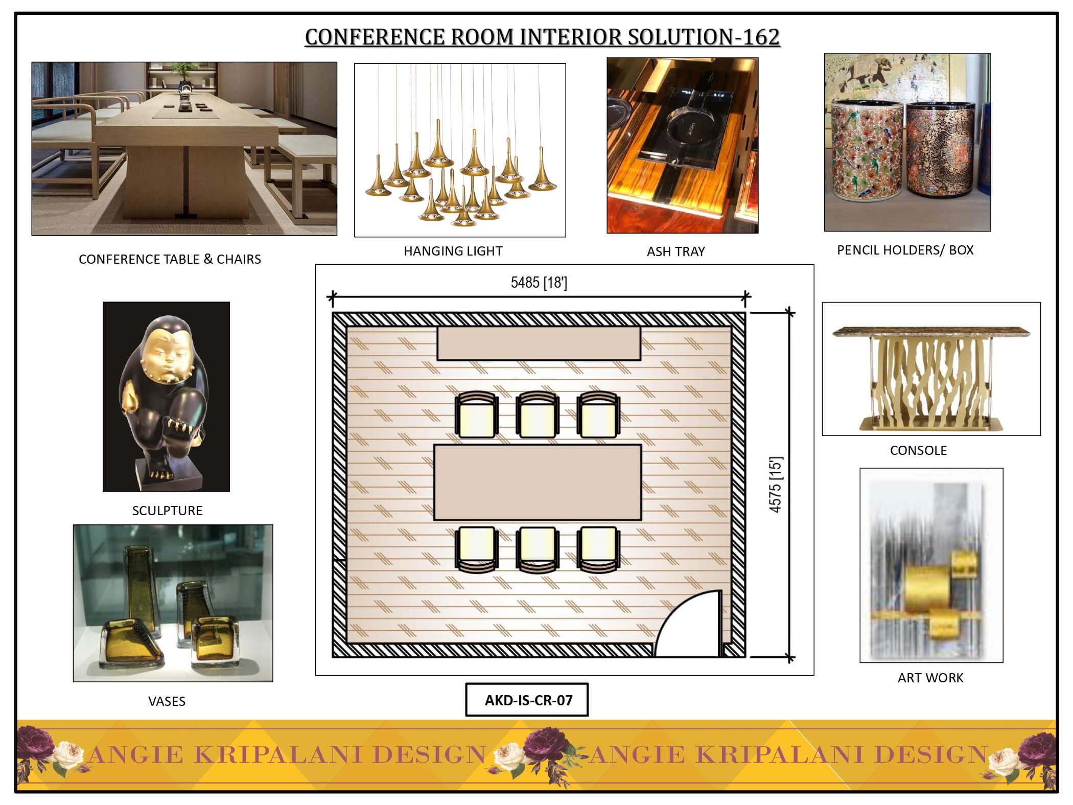 Luxury Conference Interior Design Solution