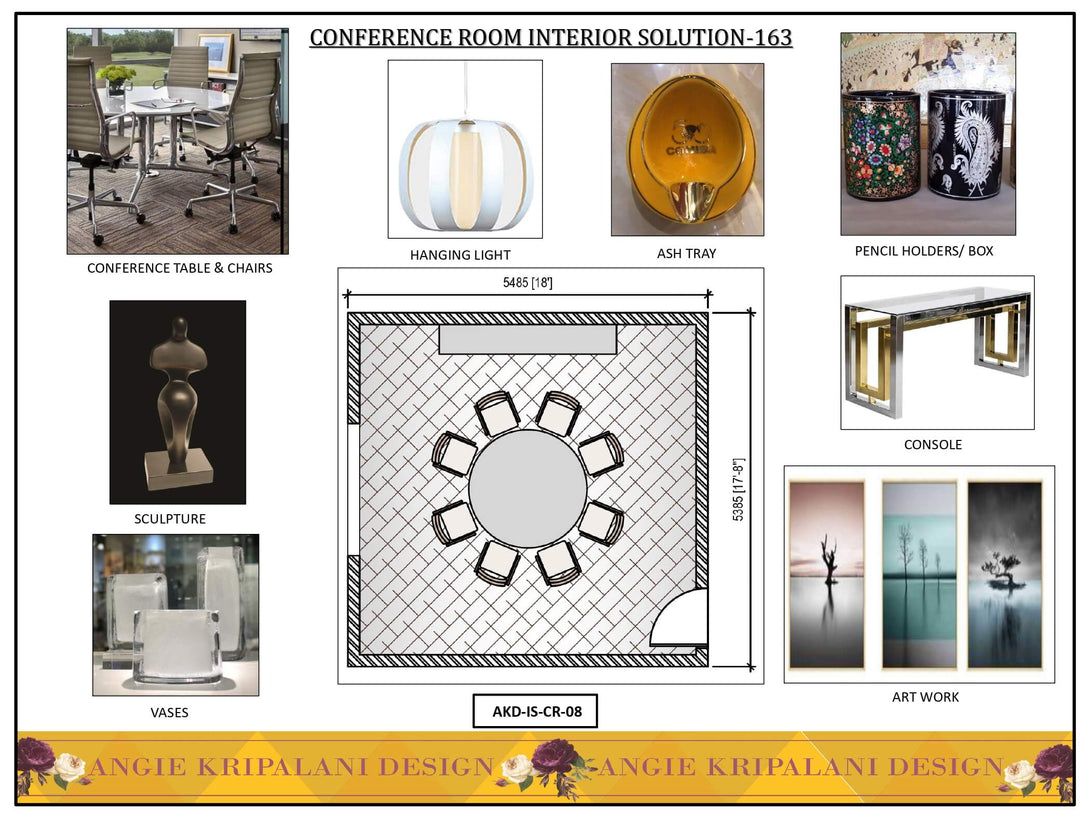 Luxury Conference Interior Design Solution