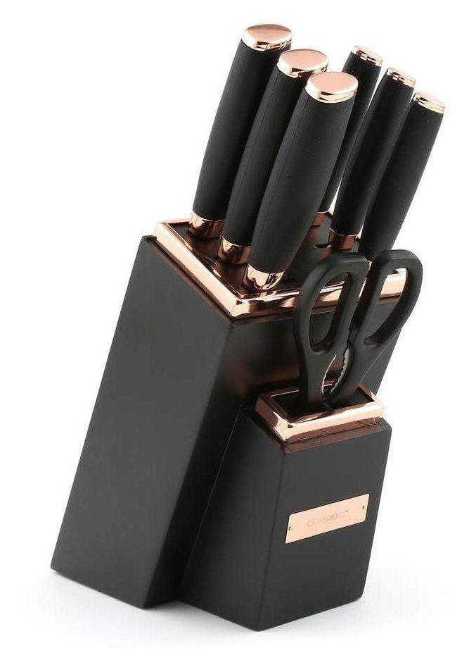 Luxury Copper Knife Block Set
