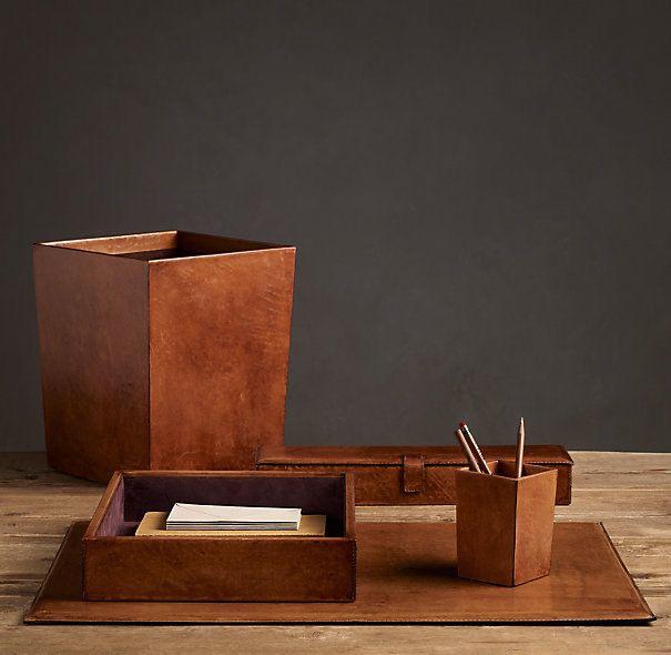 Leather Desk Accessories