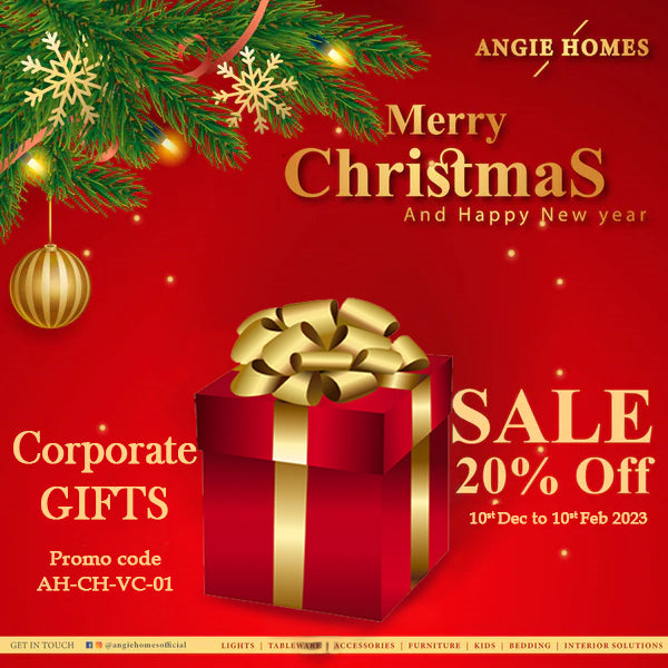 Christmas Gift For Corporate | X-mas Gift Voucher For Bulk Gifting | Corporate Gifts ANGIE HOMES