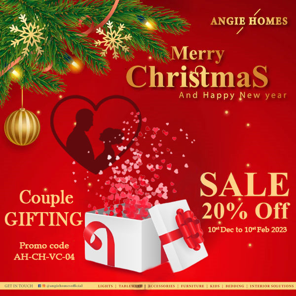 CHRISTMAS GIFT FOR COUPLES | X-MAS ONLINE GIFT VOUCHER FOR PARTNER ANGIE HOMES