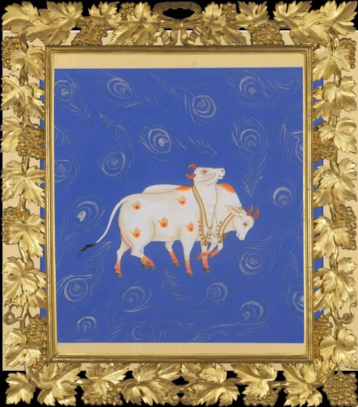 Luxury Cow Painting