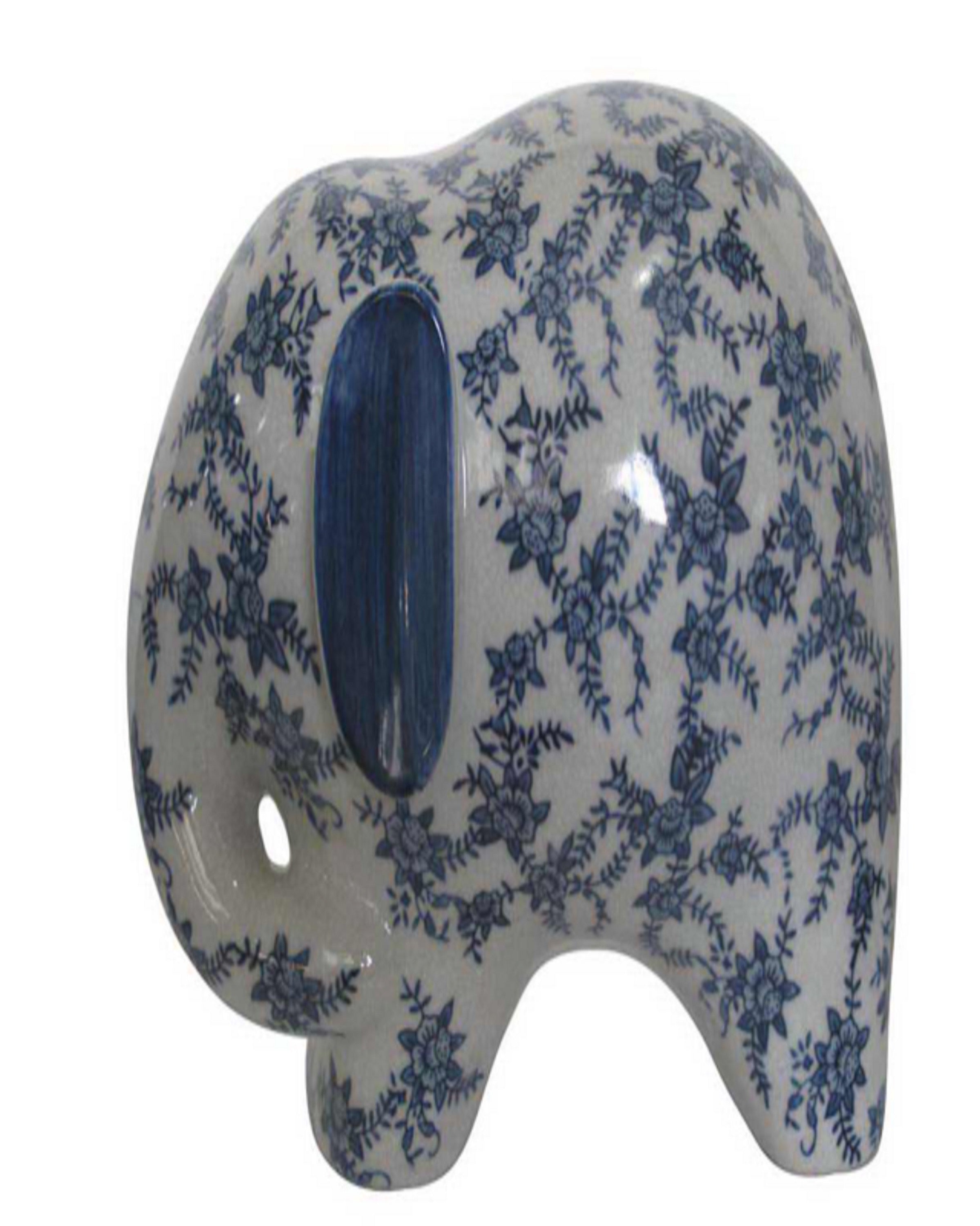 Designer Ceramic Elephant Vases