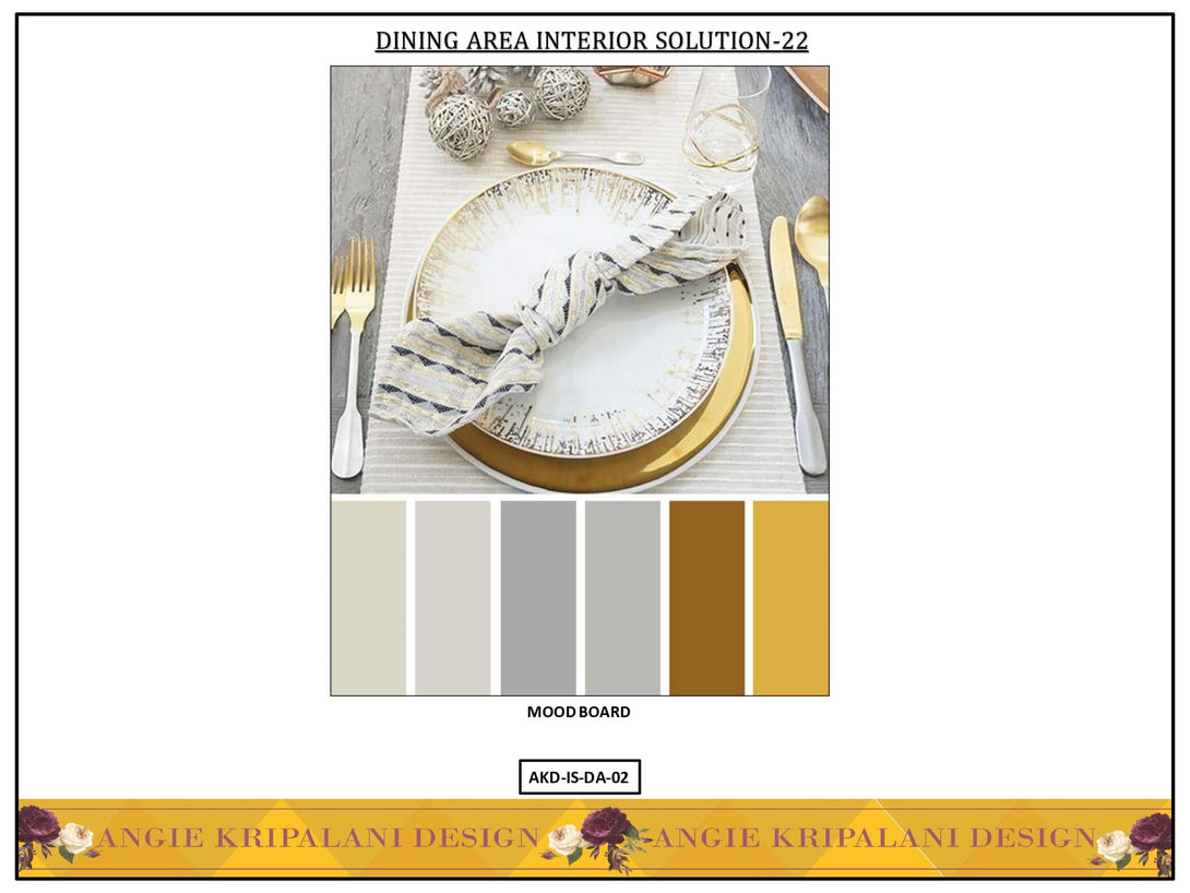 Luxury Dining Room Interior Design Solution