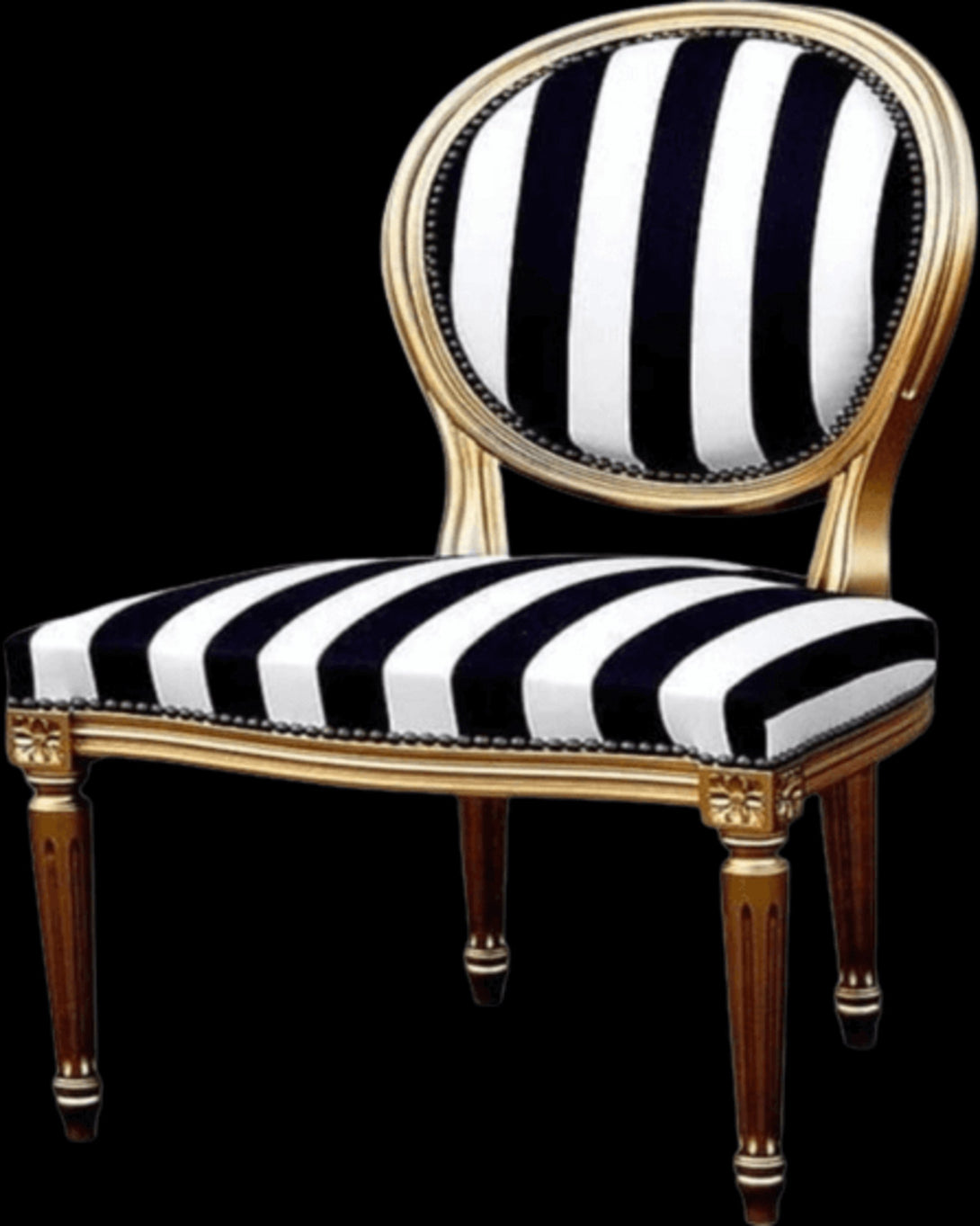 Luxury Gold leaf chair