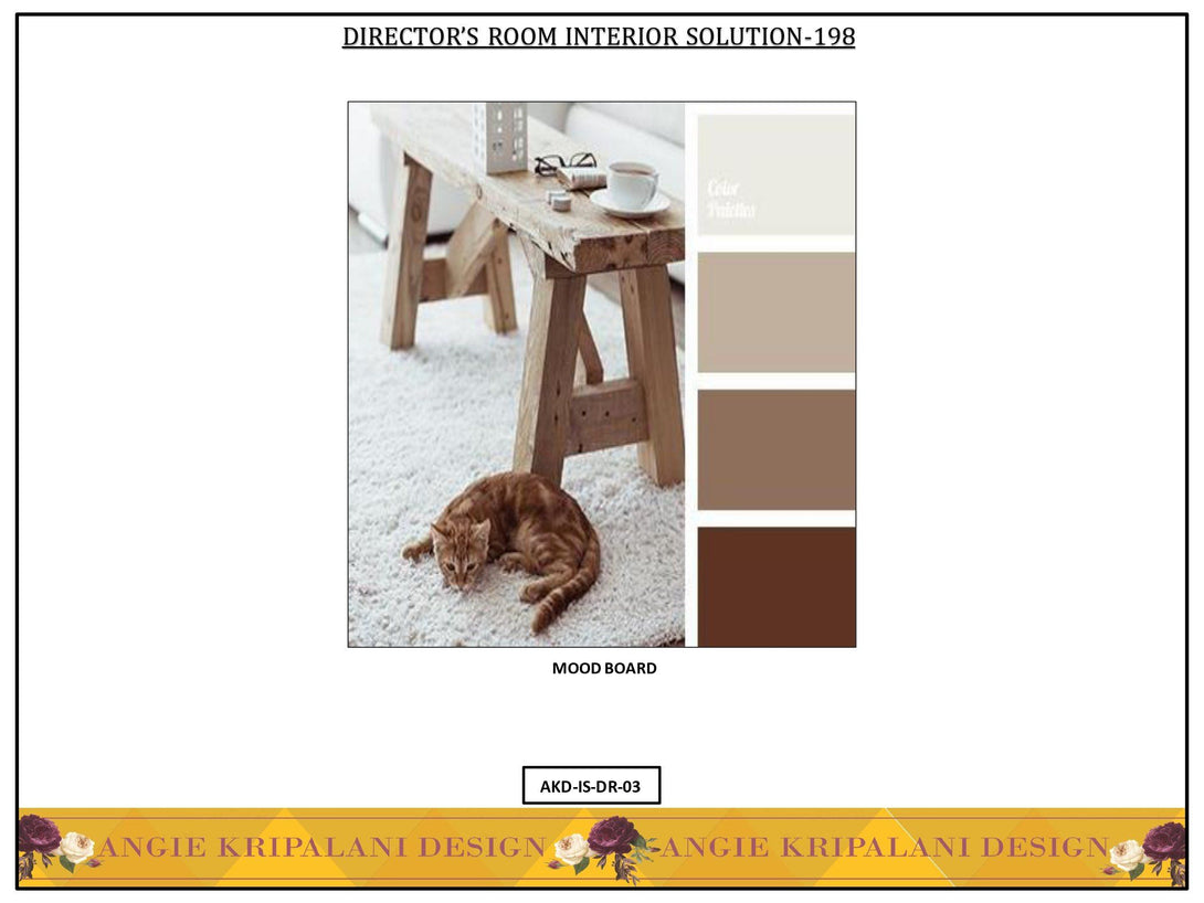 Luxury Director Room Interior Design Solution