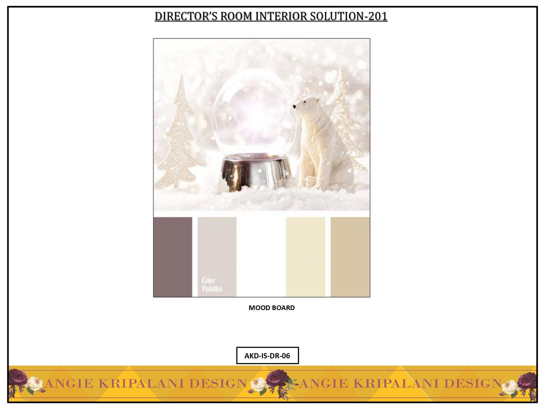 Luxury Director Room Interior Design Solution