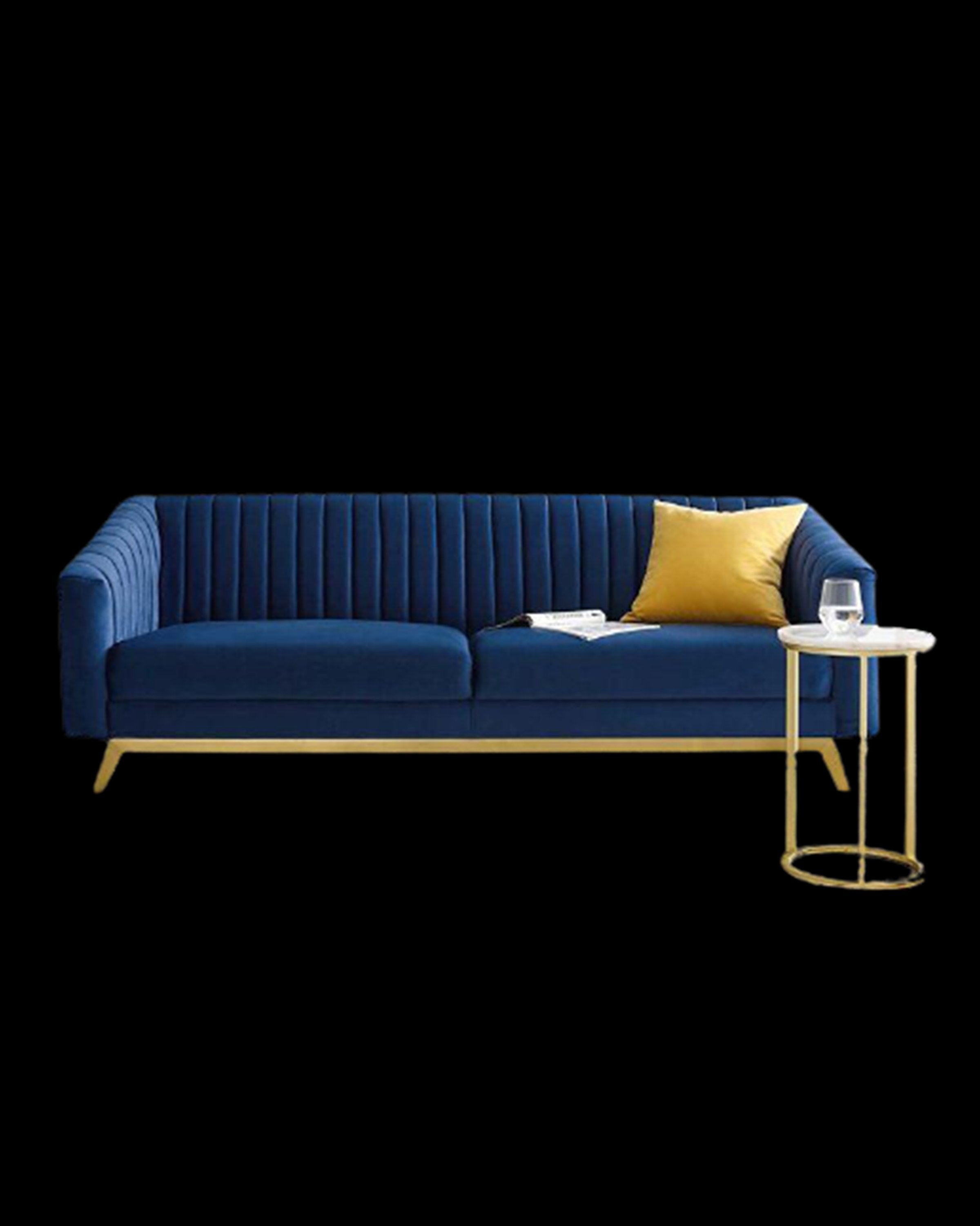 Eddie Blue Sofa