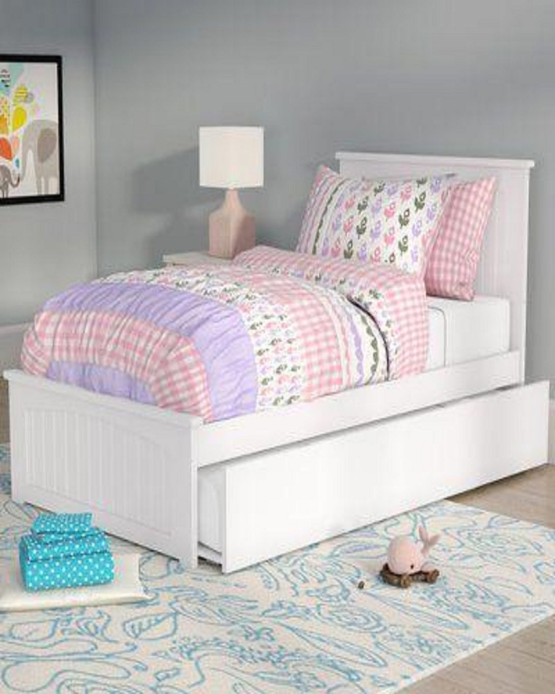 Luxury Kids Single Bed With Head Board