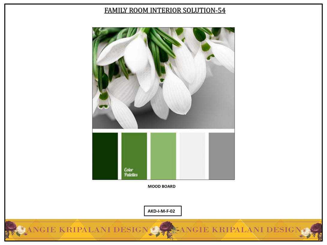 Luxury Family Room Interior Design