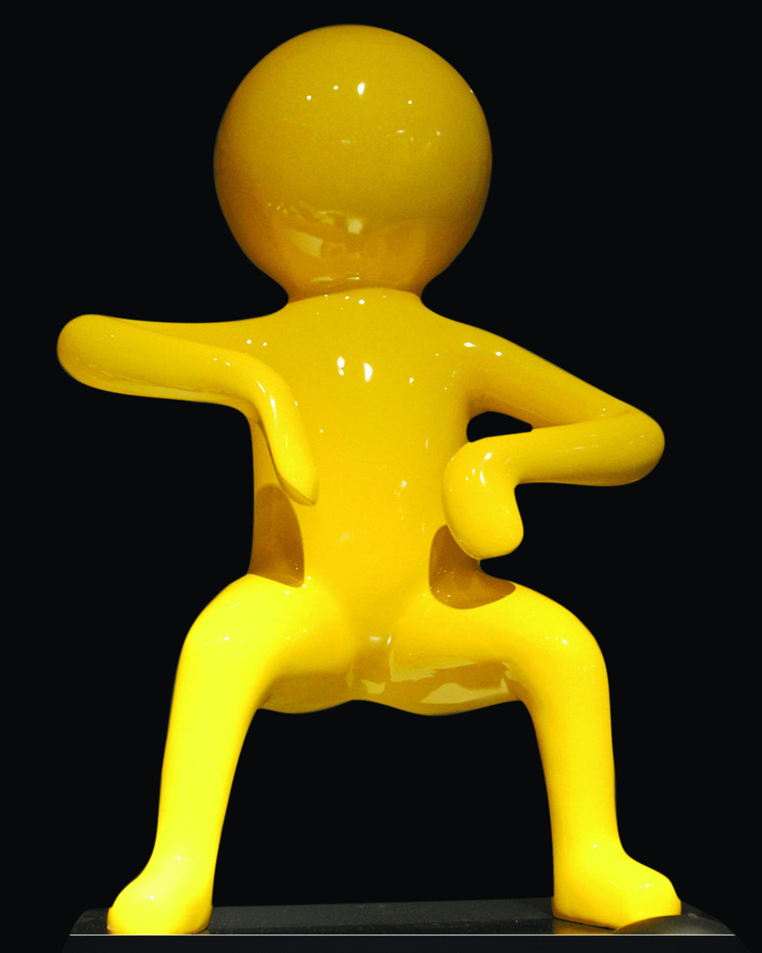 Luxury boy fiber Sculpture