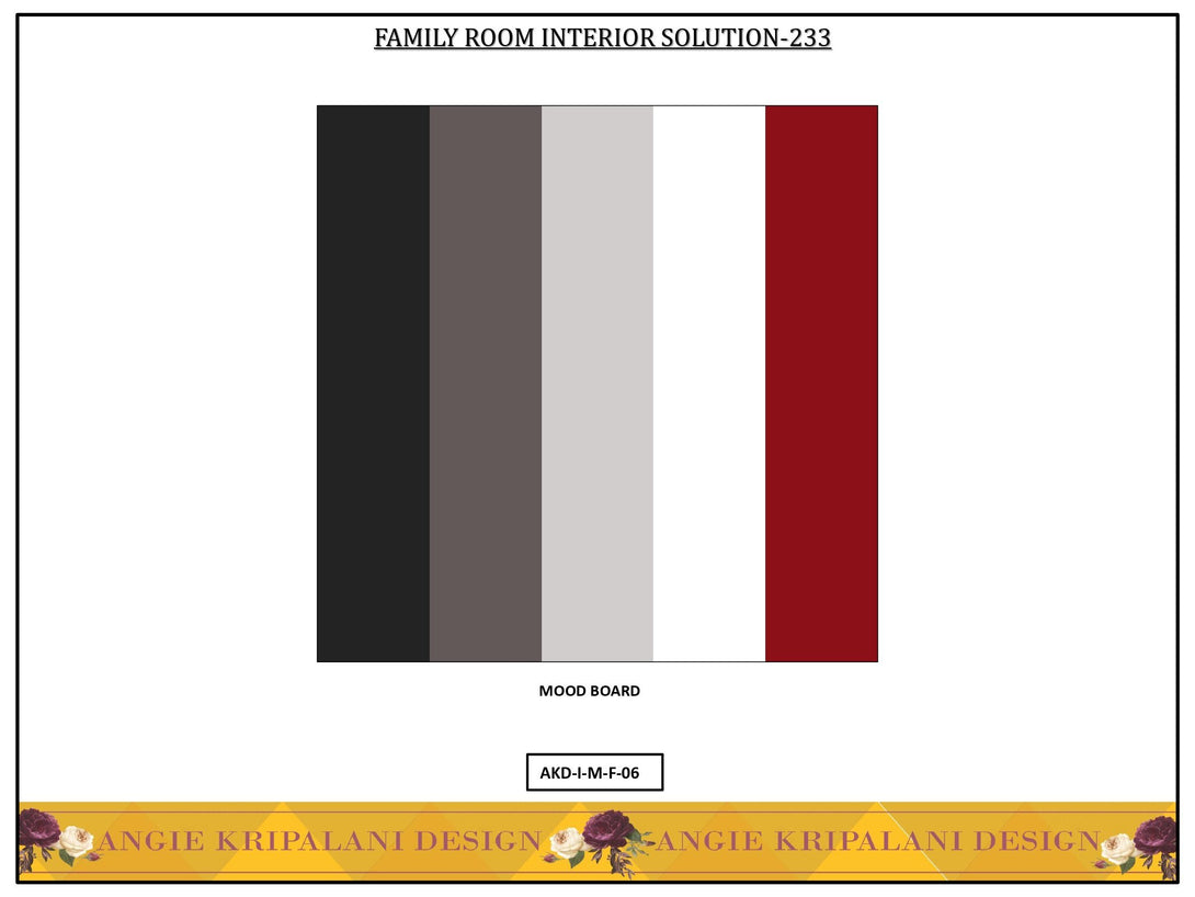 Luxury Family Room Interior Design