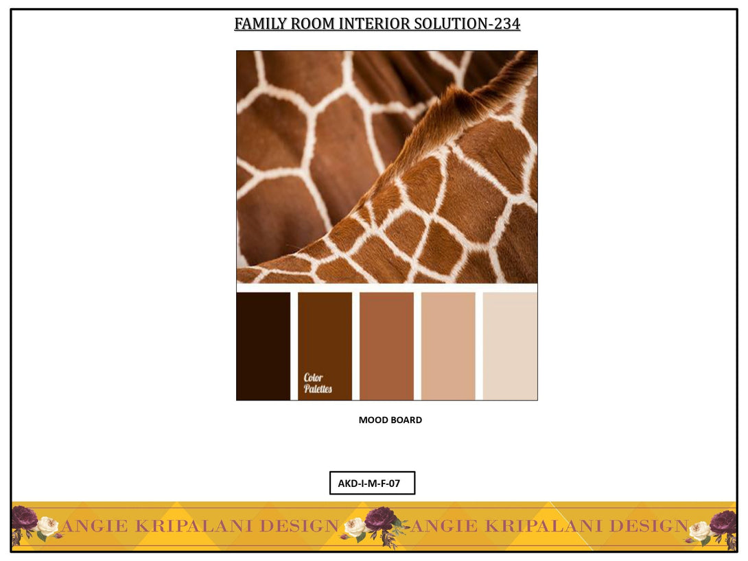 Luxury Family Room Interior Design