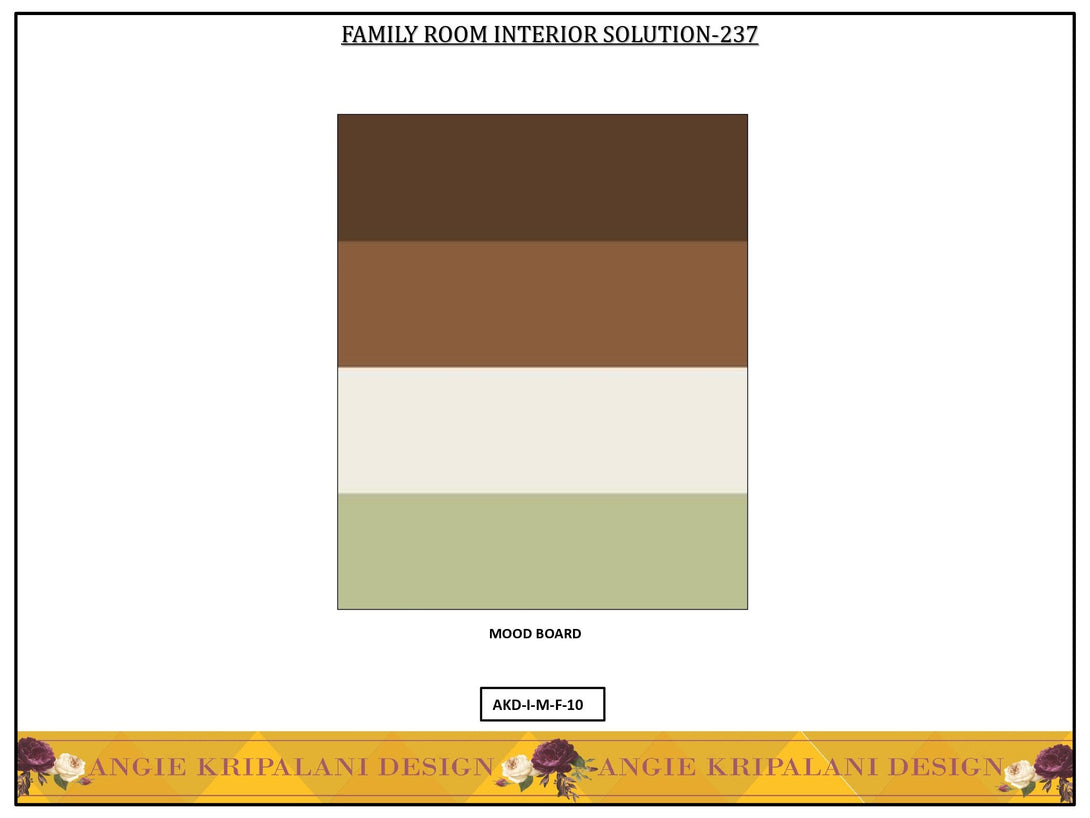 Luxury Family Room Interior Design