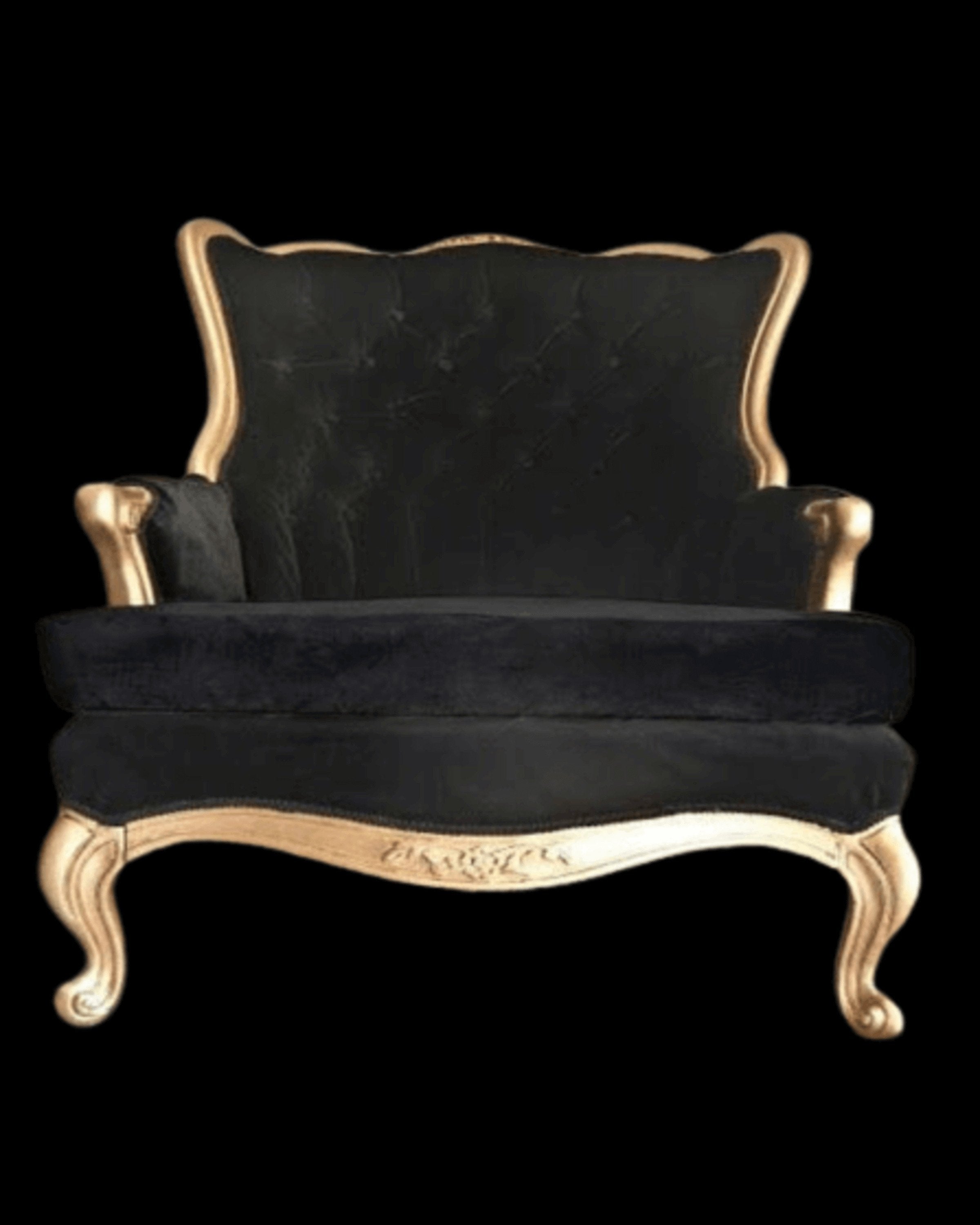 Luxury Golden Leaf Chair