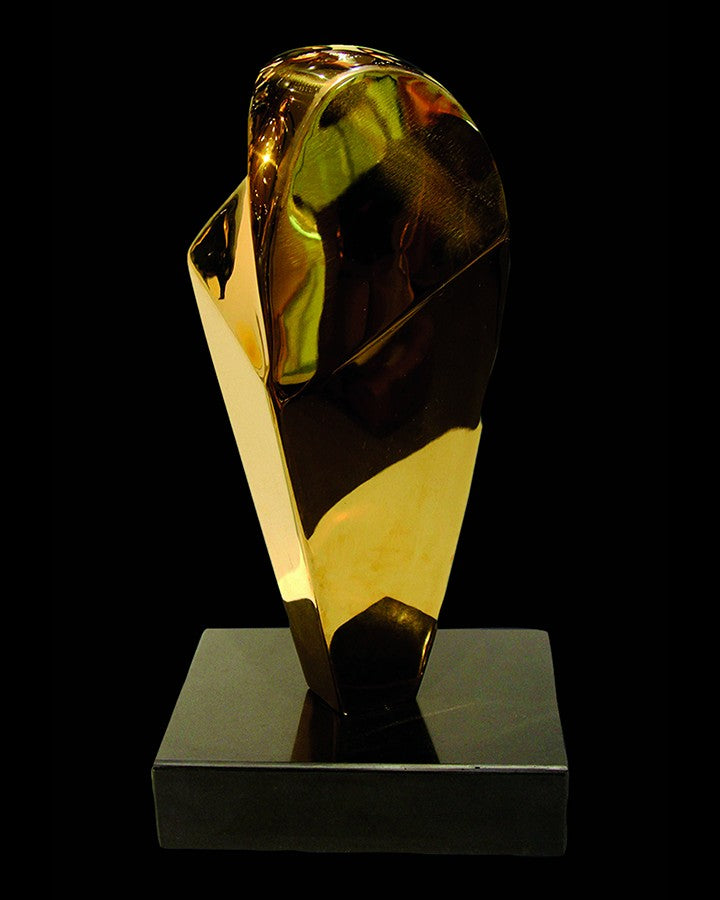 Gold Metal Sculpture