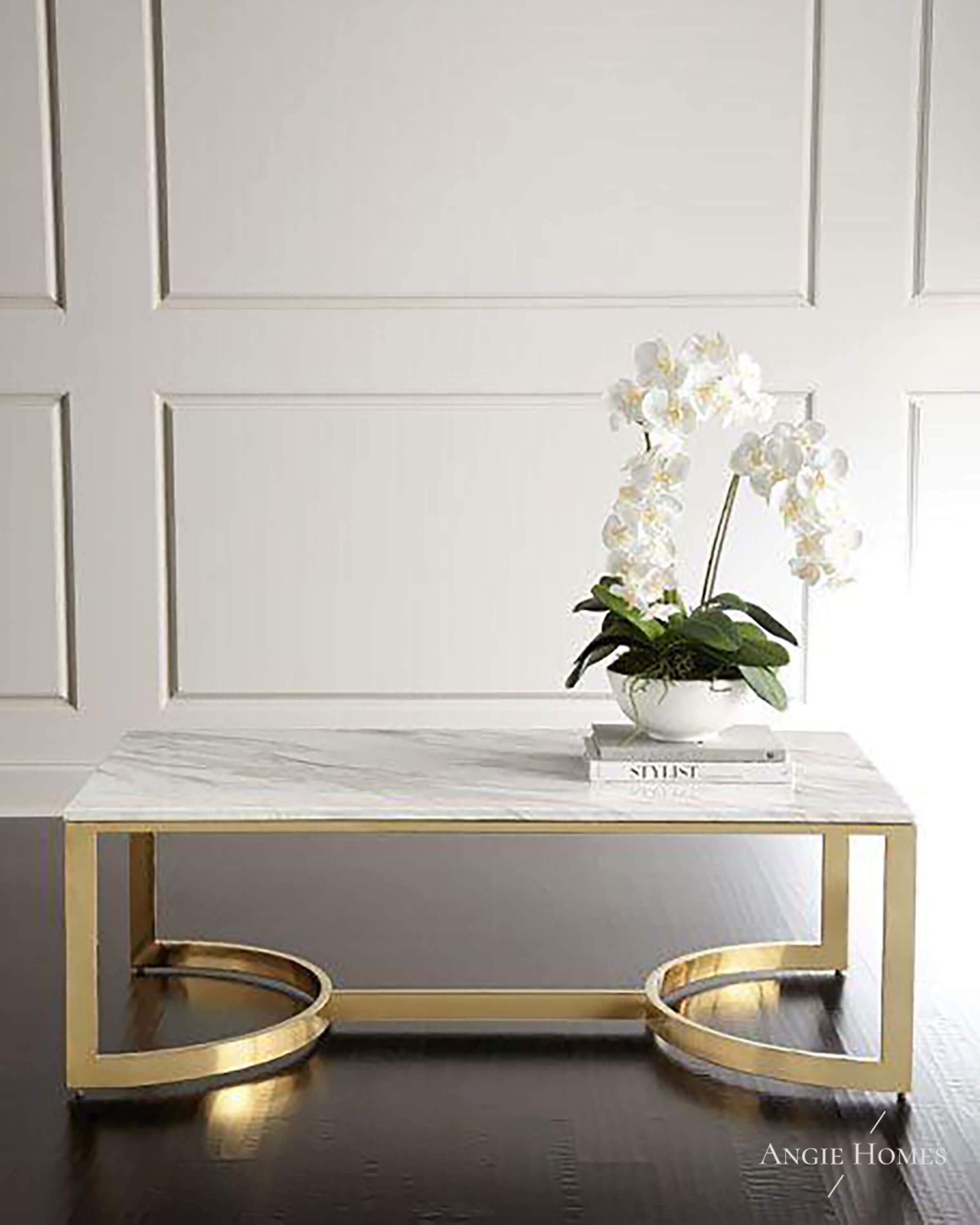 Luxury Gold Metal Table