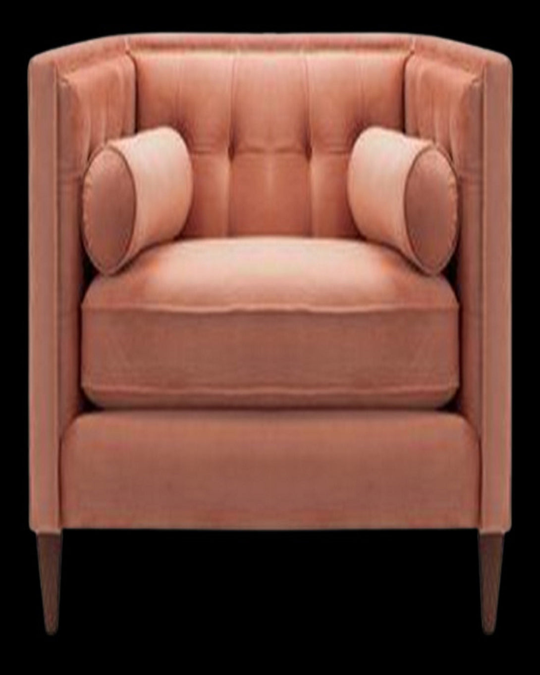 Gulshan Peach Sofa Chair