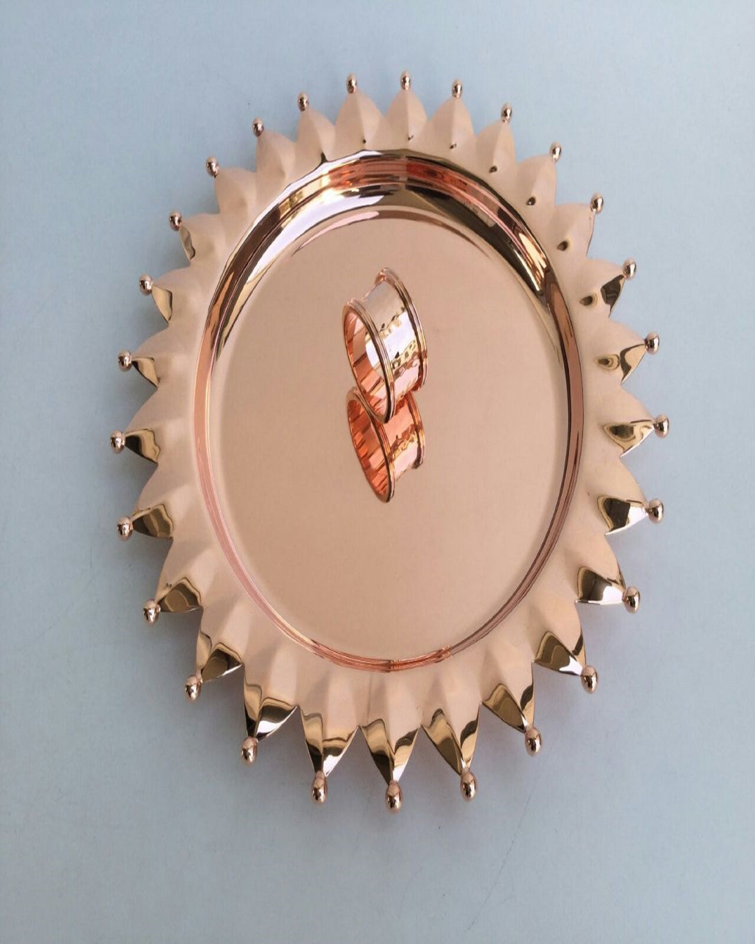 Harm Copper Finish - Angie India Serverware – ANGIE HOMES