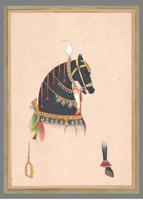 Luxury horse painting